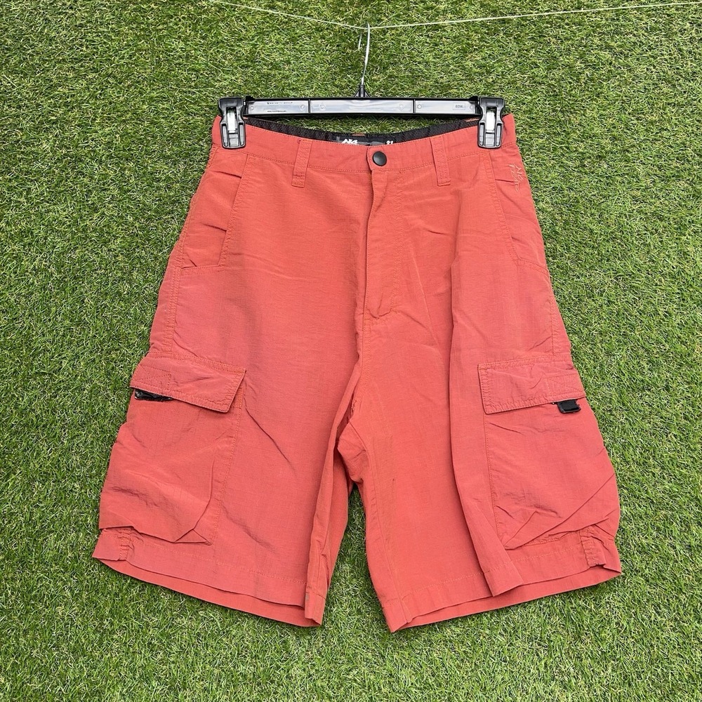 No Fear Shorts Mens 31 Cargo Skater Shorts Grunge Swim Hiking Casual Punk y2k
